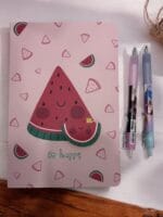 WATERMELON SLIM DIARY WITH TWO STYLISH PEN - Image 2