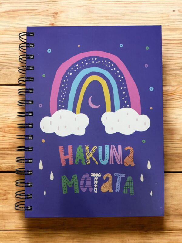 HAKUNA MATATA SPIRAL A5 DIARY