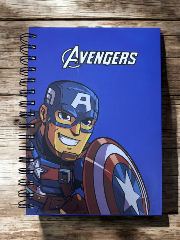 MARVEL AVENGERS CAPTAIN AMERICA SPIRAL A5 DIARY