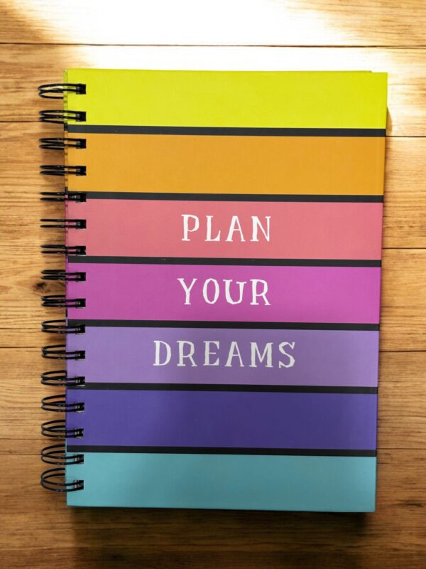 PYDREAMS NOTEBOOK SPIRAL A5 DIARY