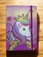 UNICORN BUTTON BELT DIARY